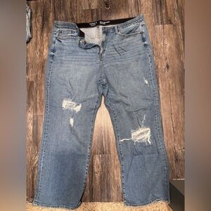 Torrid 22r Distressed Blue Jeans